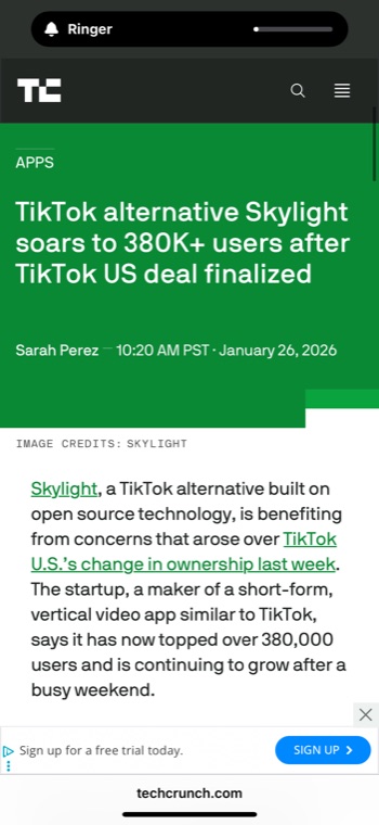 Featured in TechCrunch